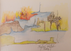 Paysages imaginaires-Une création de Sylvie Rufet